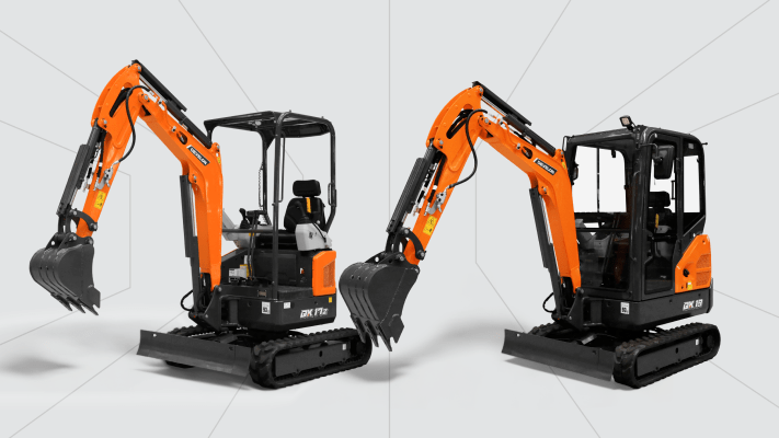Nová mini rypadla DX17Z-7 a DX19-7