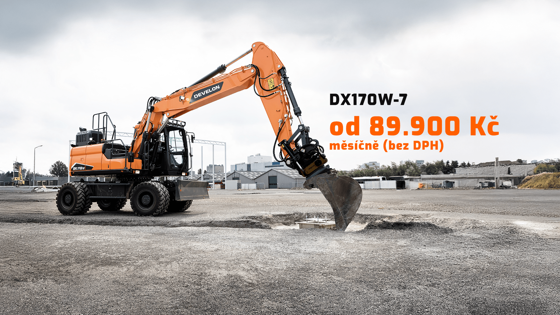 Akční nabídka DEVELON DX170W-7