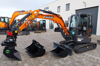 Pořízení nového minirypadla - pan Gabriel