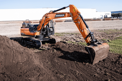 Vítáme nové pásové rypadlo DX225LC-7